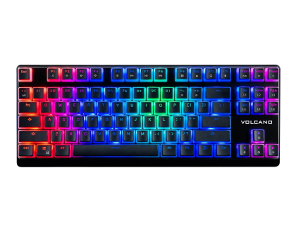 Klawiatura MODECOM Klawiatura Volcano Lanparty Przewodowa Mechaniczna RGB K-MC-LANPARTY-U-RGB-BROWN-PUDD